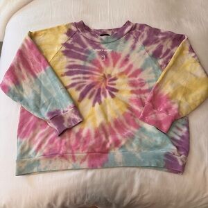 Lonely Ghost Tie Dye Sweatshirt